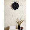 36 Cm Beyaz Dekoratif Şık Duıvar Saati