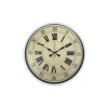 36 Cm Beyaz Retro Dekoratif Duvar Saati