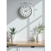 36 Cm Beyaz Roman Rakamlı Duvar Saati