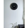 36 Cm Gri Arapça Rakamlı Duvar Saati