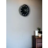 36 Cm Gri Dekoratif Duvar Saati