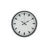 36 Cm Gri Sade Dekoratif Duvar Saati