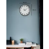 36 Cm Gri Sade Dekoratif Duvar Saati