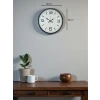 36 Cm Gri Standart Dekoratif Duvar Saati