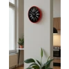 36 Cm Kırmızı Asil Duvar Saati
