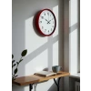 36 Cm Kırmızı Dekoratif Duvar Saati