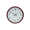 36 Cm Kırmızı Dekoratif Duvar Saati