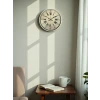 36 Cm Krem Retro Tasarım Duvar Saati