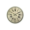 36 Cm Krem Retro Tasarım Duvar Saati