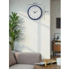 36 Cm Lacivert Dekoratif Duvar Saati