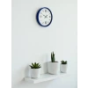 36 Cm Lacivert Modern Dekoratif Duvar Saati