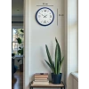 36 Cm Lacivert Modern Dekoratif Duvar Saati