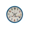 36 Cm Mavi Çocuk Odası Duvar Saati