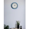 36 Cm Mavi Zarif Duvar Saati