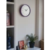 36 Cm Mor Dekoratif Duvar Saati