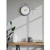 36 Cm Mor Dekoratif Duvar Saati