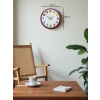 36 Cm Pembe Çocuk Odası Duvar Saati