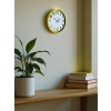 36 Cm Sarı Çocuk Odası Duvar Saati