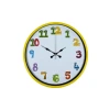 36 Cm Sarı Çocuk Odası Duvar Saati