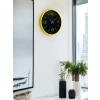 36 Cm Sarı Dekoratif Duvar Saati