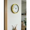 36 Cm Sarı Dekoratif Duvar Saati