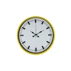 36 Cm Sarı Dekoratif Duvar Saati