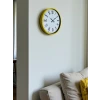 36 Cm Sarı Roma Rakamlı Duvar Saati