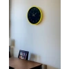 36 Cm Sarı Şık Duvar Saati