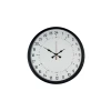 36 Cm Siyah 24 Saat Göstergeli Duvar Saati