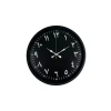 36 Cm Siyah Arapça Rakamlı Duvar Saati