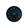 36 Cm Siyah Arapça Rakamlı Duvar Saati
