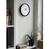 36 Cm Siyah Dekoratif Duvar Saati