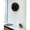 36 Cm Siyah Dekoratif Duvar Saati