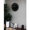 36 Cm Siyah Dekoratif Duvar Saati