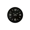 36 Cm Siyah Dekoratif Duvar Saati