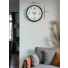 36 Cm Siyah Dekoratif Duvar Saati