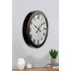 36 cm Siyah Metal Roma Rakamlı Duvar Saati