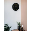 36 Cm Siyah Modern Duvar Saati