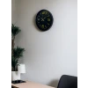 36 Cm Siyah Modern Duvar Saati