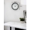 36 Cm Siyah Sade Standart Duvar Saati
