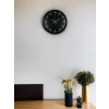36 Cm Siyah Şık Duvar Saati
