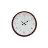 36 Cm Standart Kırmızı Duvar Saati