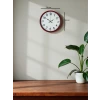 36 Cm Standart Kırmızı Duvar Saati