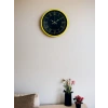 36 Cm Standart Sarı Duvar Saati