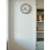 36 Cm Turkuaz Çocuk Odası Duvar Saati