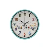 36 Cm Turkuaz Çocuk Odası Duvar Saati