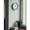 36 Cm Turkuaz Dekoratif Duvar Saati