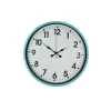 36 Cm Turkuaz Dekoratif Duvar Saati