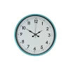 36 Cm Turkuaz Dekoratif Duvar Saati