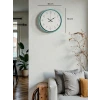 36 Cm Turkuaz Standart Duvar Saati